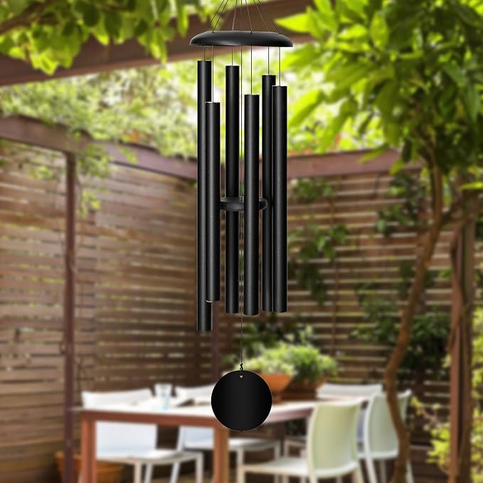 Wind Chimes for OutsideDeep Tone, 45 in Large Wind Chimes Outdoor, Wind Chime Gifts for mom/Grandma, Christmas, Garden Décor-Ruum Studio Home