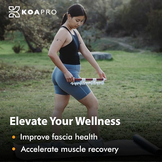KOAPRO Facia Blaster for Cellulite and Sore Muscles – Large, Full Body Manual Trigger Point Massager for Deep Tissue Relief on Back, Neck, Legs, Myofascial Release Tool Alleviates Tension and Aches-Ruum Studio Home