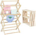 Pennsylvania Woodworks Clothes Drying Rack: Solid Maple Hard Wood Laundry Rack for Baby Clothes, Hand Towels, Delicates & More, Durable Small Folding Drying Rack, Made in USA, No Assembly Needed-Ruum Studio Home
