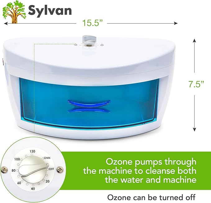 Ultimate UV & Ozone Sanitizing Machine – Flexible Hose Attachments Included by Sylvan-Ruum Studio Home