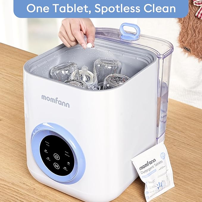 300 Professional Deep Cleaning Detergent Tablets for All Baby Bottle Washers, Washer Tablets for Bottle Washer and Sterilizer and Dryer, Easy to Use-Ruum Studio Home