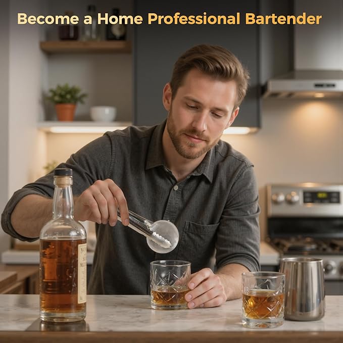 Whiskey Clear Ice-Ball Maker - 2" Slow-Melting Sphere Ice Maker, 4 pcs in 30 Mins 144 Pcs/Day, Round Cube Machine with Automatic Freeze Tech, Water Supply Self-Cleaning for Scotch, Bourbon-Ruum Studio Home