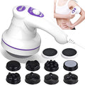 Electric Cellulite Massager – Body Sculpting Machine with 8 Massage Heads, Lymphatic Drainage & Skin Tightening for Belly Stomach Leg, Lipo Roller Massager After Surgery, Adjustable Speed.-Ruum Studio Home