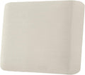H.VERSAILTEX Super Stretch Individual Seat Cushion Covers Sofa Covers Couch Cushion Covers Slipcover Sets Thick Jacquard Textured Twill Fabric (1 Piece Chair Cushion Cover, Natural)-Ruum Studio Home