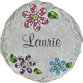 Let's Make Memories Personalized Mosaic Garden Stone - for Grandma, Mom – Small Stone - Personalize Message-Ruum Studio Home