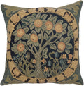 Charlotte Home Furnishings Throw Pillow Covers, Decorative Boho Pillow Covers for Couch, Living Room, Orange Tree Square Cushion Cases 14x14 in, European Cotton Jacquard Woven for Cozy Bedroom Decor-Ruum Studio Home