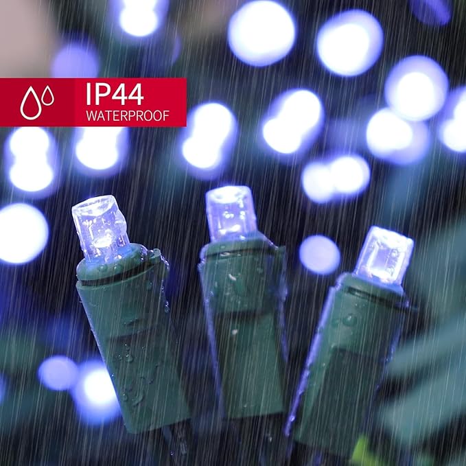 60 Count Cool White -String Lights - LED Christmas Lights, Mini led Lights for Indoor Outdoor Home Holiday Party Wedding Independence Day Decoration-Ruum Studio Home