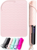 ANGENIL Flat Iron Silicone Mat and Travel Case for Hair Tools - Heat Resistant Mat, Straightener Pad, and Curling Iron Sleeve (9" x 6.5")-Ruum Studio Home