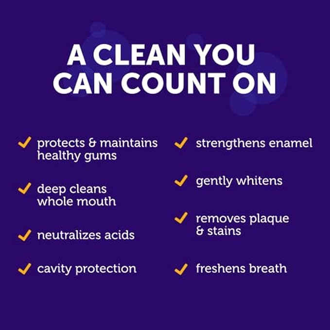 ARM & HAMMER Complete Care Toothpaste, Teeth Whitening Toothpaste with Baking Soda, Fluoride, Whole Mouth Protection, Fresh Mint Flavor, 6.0 oz (Pack of 4)-Ruum Studio Home