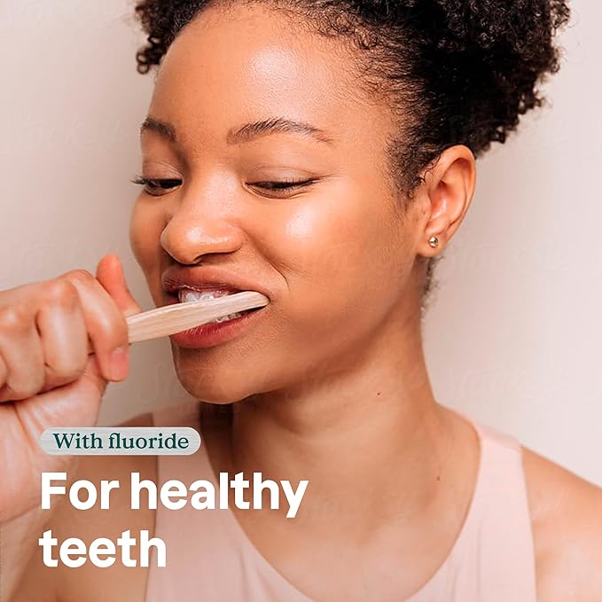 ATTITUDE Enamel Repair Toothpaste with Fluoride, Spearmint Flavor, Vegan & Cruelty-Free, Sugar-Free, Plant & Mineral-Based Ingredients, Clean Oral Care, 4.2 Oz-Ruum Studio Home