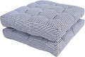 Tiita Chair Cushions 22"x22" Square Windows Pad for Adults Seating Pillows Set of 2, Blue-Ruum Studio Home