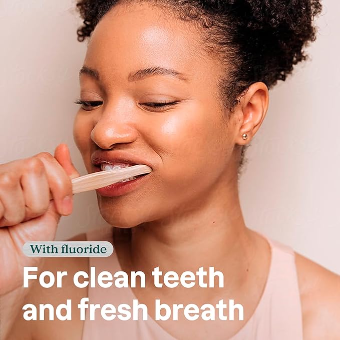 ATTITUDE Fresh Breath Toothpaste with Fluoride, Peppermint Flavor, Vegan & Cruelty-Free, Sugar-Free, Plant & Mineral-Based Ingredients, Clean Oral Care, 4.2 Oz-Ruum Studio Home