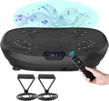 AXV Vibration Plate Exercise Machine Whole Body Workout Power Vibrate Fitness Platform Vibrating Machine Exercise Board for Weight Loss Shaping Toning Wellness Home Gyms Workout-Ruum Studio Home