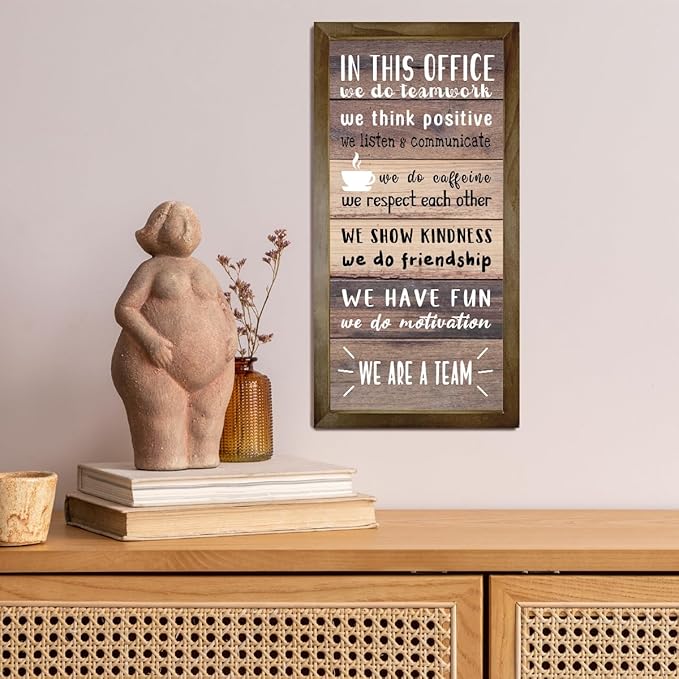 Office Décor, Frame In This Office Decor, Human Resources Gifts, Rustic Office Rules, Hanging Wall Decor, the Office Décor, Human Resources Office Decor, Western Office Décor, Hanging Office Décor-Ruum Studio Home