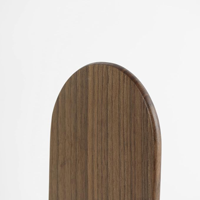 Large Bookend Hold Heavy Books- 7x4x5in 2 Pack Wood Bookends for Heavy Books Heavy Duty Walnut Book Ends for Men Wood Bookends for Office Desk Non-Skid-Ruum Studio Home