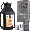 Memorial Lantern, Sympathy Gifts for Loss of Mom/Loved One, Bereavement Gifts, in Memory of Loved One Lantern,Celebration of Life, Memorial Gifts, Funeral Lantern,Dad You Left me Beautiful Memories-Ruum Studio Home