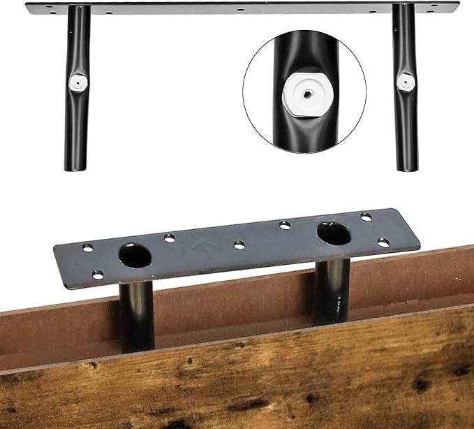 QEEIG Floating Shelves for Wall Bathroom Shelf Bedroom Kitchen Living Room Farmhouse Small Book Shelf 16 inch Set of 2, Brown (015-BN2)-Ruum Studio Home