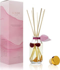 LOVSPA Reed Diffuser Set, Hawaiian Breeze Scented Oil Diffuser with Sticks, Home Fragrance Accessories for Bathroom Shelf Decor, Aroma Diffusers for Home or Office Desk, USA Made-Ruum Studio Home