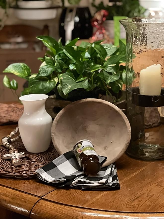 Floral Supply Online - 8" White Rose Vase and Flower Guide Booklet - Decorative Glass Flower Vase for Floral Arrangements, Weddings, Home Decor or Office.-Ruum Studio Home