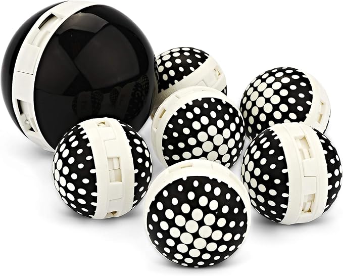Sneaker Balls Odor-Fighting Shoe Fresheners, Eliminates Unpleasant Smells, Perfect For Sneakers, Gym Bags, Gear Bags, Drawers, Lockers, And More!, Powerball, 7 Pack-Ruum Studio Home