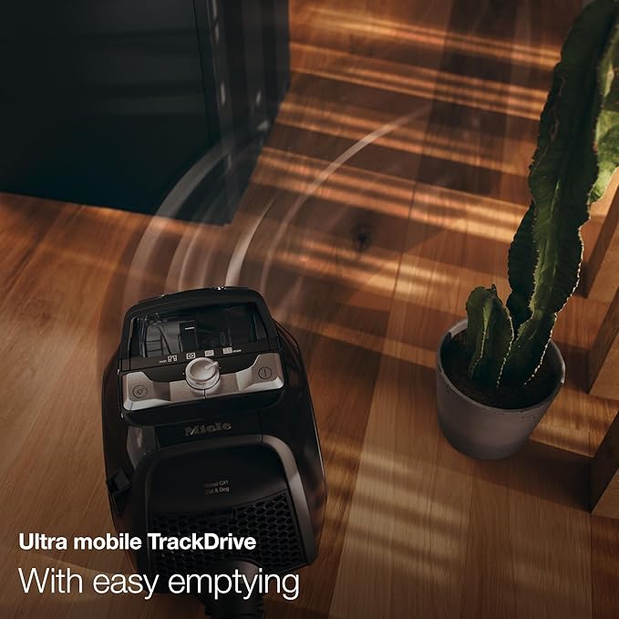 Miele Boost CX1 PowerLine SNRF0 Bagless Canister Vacuum Cleaner in Lotus White, Compact-Ruum Studio Home