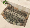 Welcome Door Mats 24"x36" Heavy Duty Front Door Mat Outdoor Large Doormats with Non-Slip Rubber Backing Outdoor Welcome Mats for Front Door Entryway,Garage,Patio,High Traffic Area-Ruum Studio Home