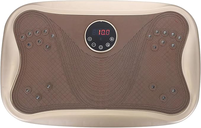 Vibration Plate Fitness Platform Whole Body Exercise Machine with 120 Speed Levels, Lymphatic Drainage, Fat Burning, and Weight Loss, Perfect for Women, Men, and Home Gym Exercise-Ruum Studio Home