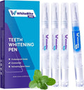 WhiteBite Pro Teeth Whitening Pens for Sensitive Teeth – 4 Pens Total (1 Blue Gel Pen for Sensitivity Relief), 35% Carbamide Peroxide Gel, Fast Whitening Results, Enamel-Safe, Travel-Friendly-Ruum Studio Home
