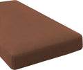 H.VERSAILTEX Super Stretch Individual Chaise Cover Sectional Couch Covers for L Shaped Sofa Both Left/Right Featuring Thick Jacquard Textured Twill Fabric (1 Piece Chaise Cover, Caramel)-Ruum Studio Home