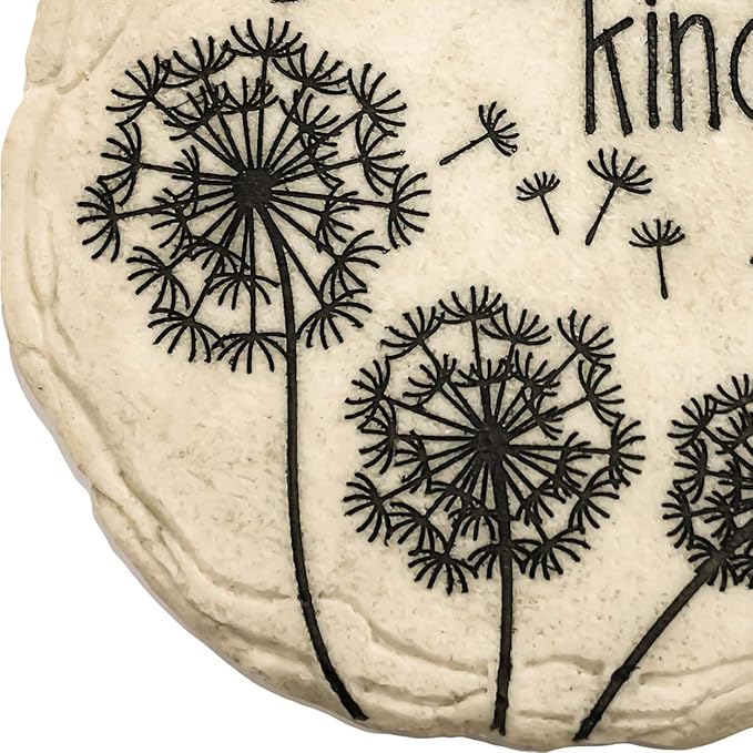 Spoontiques - Garden Décor - Scatter Kindness Stepping Stone - Decorative Stone for Garden-Ruum Studio Home