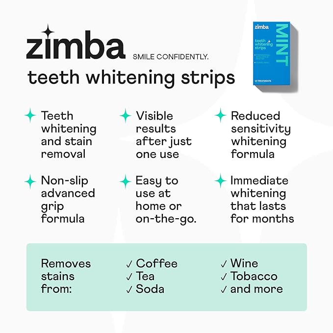 Zimba Supreme LED Teeth Whitening Kit with 3 Whitening Pens | LED Accelerator Light for Coffee, Wine, Soda, Tea, Tobacco, and Other Stains-Ruum Studio Home