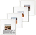 HAUS AND HUES White Square Frames Set of 4-8x8-Ruum Studio Home