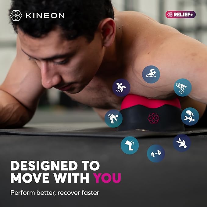 Relief+ Myofascial Release Tool - for Relieving Muscle Tension & Pressure Relief - Ergonomically Designed - Recovery Solutions - Improve Mobility - Customizable & Compact Design-Ruum Studio Home
