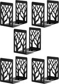 Book Ends, Bookends, Bookends for Shelves, Bookend, Book Ends for Heavy Books, Black Metal Book Shelf Holder Home Decorative, Book Stoppers for Shelves, Bookend Supports 5 Pair-Ruum Studio Home