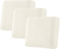 H.VERSAILTEX Super Stretch Individual Seat Cushion Covers Sofa Covers Couch Covers Slipcover Sets Thick Jacquard Textured Twill Fabric (3 Piece XL Sofa Cushion Covers, Porcelain)-Ruum Studio Home