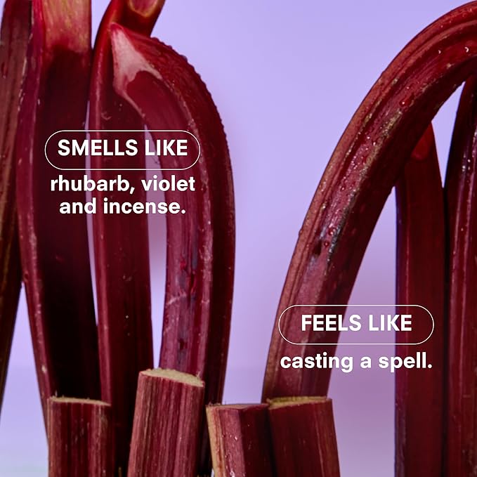 Boy Smells Violet Ends Candle - 8.5 oz - Aromatic Candle for Home with Rhubarb, Violet and Smoked Papyrus - Up to 50-Hour Burn - Cotton Wick-Ruum Studio Home