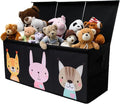 Extra Large Toy Storage Organizer with Lid - Sturdy, Collapsible Toy Chest Storage Box with Cute Design - Toys Bin with Dividers for Kids, Boys, Girls, Nursery, Bedroom, Play room 37"x16"x14"-Ruum Studio Home