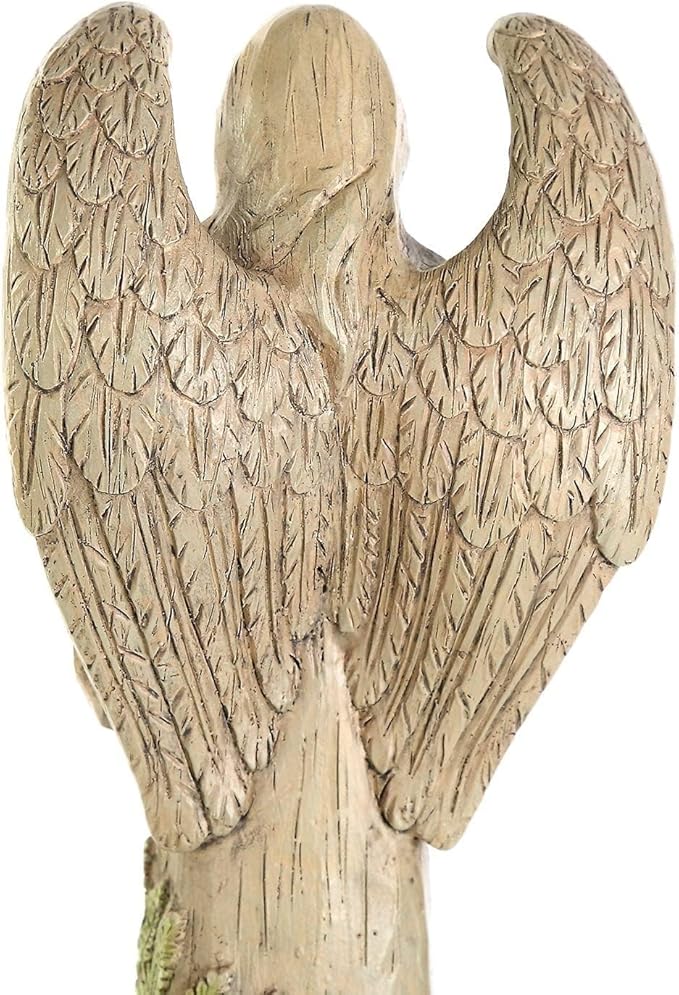 Topadorn Garden Statuary Outdoor Praying Angel Resin Figurines,Collectible Sculptures,10" H-Ruum Studio Home