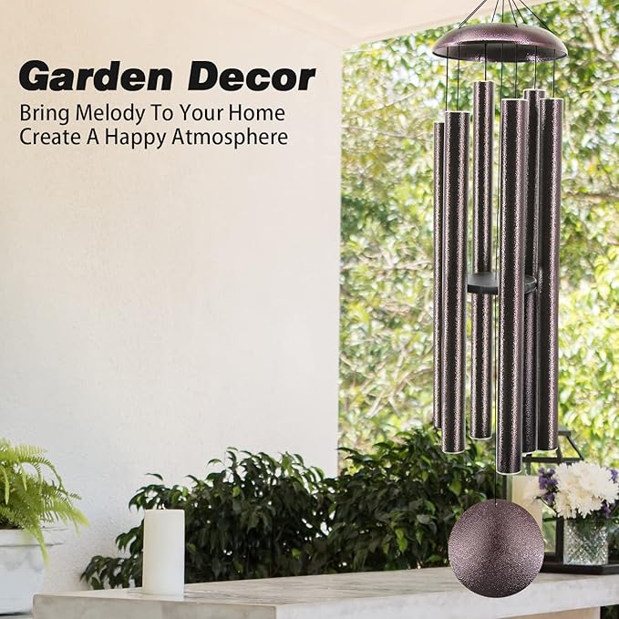 ASTARIN 60" Extra Large Outside Metal Wind Chimes with Deep Tone, Outdoor for Patio Balcony Garden Yard Decoration-Ruum Studio Home