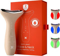 REVO Genie | Face & Neck Beauty Massager with Ultra Powerful LEDs for Wrinkles, Fine Lines, Puffy Skin, Uneven Skin Tone, Lymphatic Drainage, Lifting & Firming Facial Sculpting Tool with Light Therapy-Ruum Studio Home