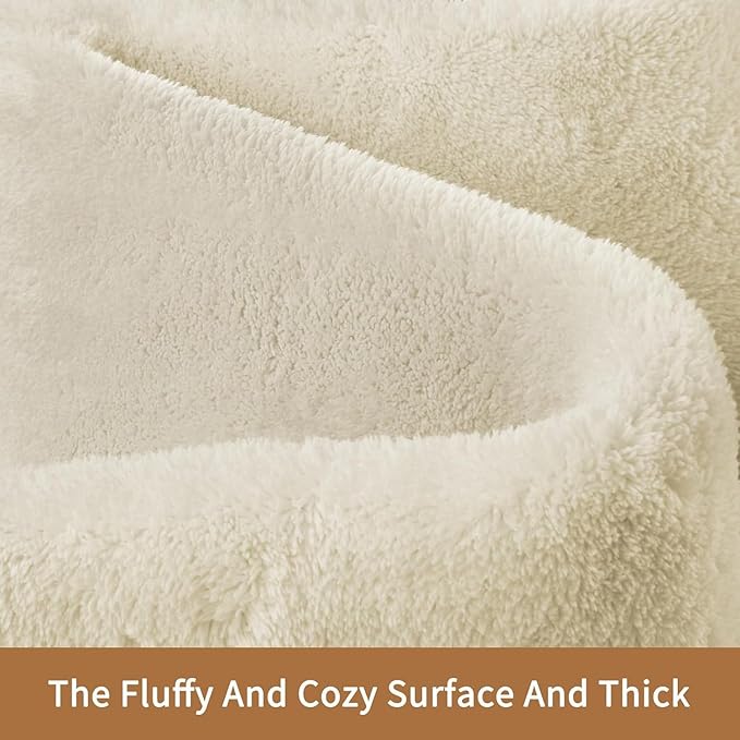 Sour Lemon 10x14 Area Rugs for Living Room, Soft Large Area Rug Fluffy Rugs for Bedroom，Machine Washable Area Rug Non Slip Carpet Rug for Living Room Playroom Kids Room Home Decor-Ruum Studio Home