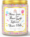 30th Birthday Candles Gifts for Women- 9 oz Happy Birthday Candle with Vanilla Birthday Cake Scent, Gifts for Women & Men, Friendship Ideas-Ruum Studio Home