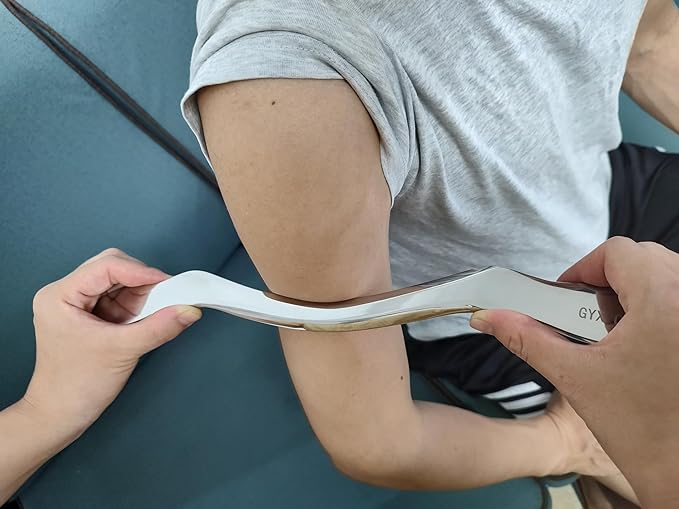4 in 1 Stainless Steel Gua Sha Muscle Scraper Tool, Professional IASTM Physical Therapy Tool Set for Massage and Scraping （4pcs Carry Bag）-Ruum Studio Home