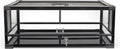Zilla QuickBuild Reptile 20 Gallon Glass Terrarium Habitat with Swing Door For Geckos, Snakes, Lizards, Frogs, Turtles, and Tortoises, 30" x 12" x 12"-Ruum Studio Home