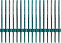 ARIFARO Fence Posts 3 Feet Sturdy Duty Metal Fencing Poles, Pack of 16, No Dig Garden U Post for Wire Fencing Steel Post for Yard, Outdoor Wire-Ruum Studio Home