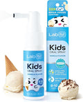 LAB52 Kids Oral Spray, Toddler Toothpaste Helper for Daily Oral Care and Fresh Breath, Children Approved with Fluoride Free for Newborn to Preschoolers, Xylitol Vanilla Flavor-Ruum Studio Home