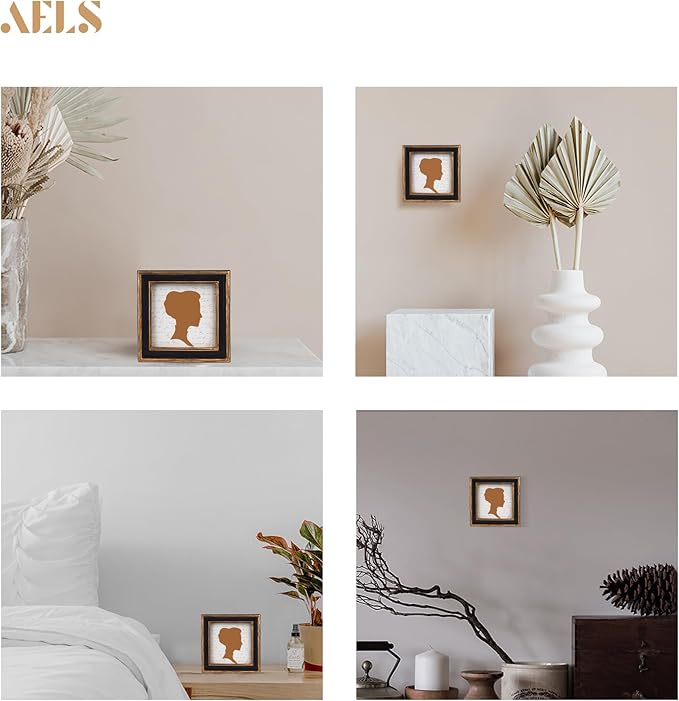 AELS 4x4 Inch Vintage Picture Frame, Elegant Luxury Antique Photo Frames with Glass Front, Photo Display, Tabletop Wall Hanging, Gift Ideas, Pearl Pattern-Ruum Studio Home