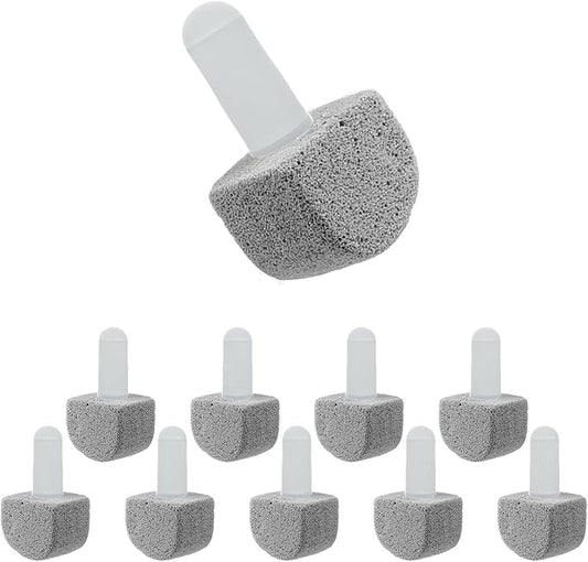 10 Packs Pumice Stone for Toilet Cleaning,Pumice Toilet Bowl Cleaning for Cleaning Toilet,Bathtubs,Kitchen Sink,Grill(Refill)-Ruum Studio Home