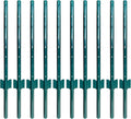 ARIFARO Sturdy Duty Metal Fence Posts 3 Feet,Pack of 10, 3-4-5-6-7 Feet No Digging Garden U Post for Wire Fencing Steel Fencing Poles for Yard, Outdoor-Ruum Studio Home