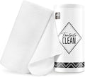 Fantasticlean Microfiber Cleaning Cloth Roll -40 Pack, Tear Away Microfiber Towels, 12" x 12", Reusable, Washable, Scratch Free, Ultra Absorbent Dish Rags for Car, Home, Garage or Shop (White)-Ruum Studio Home